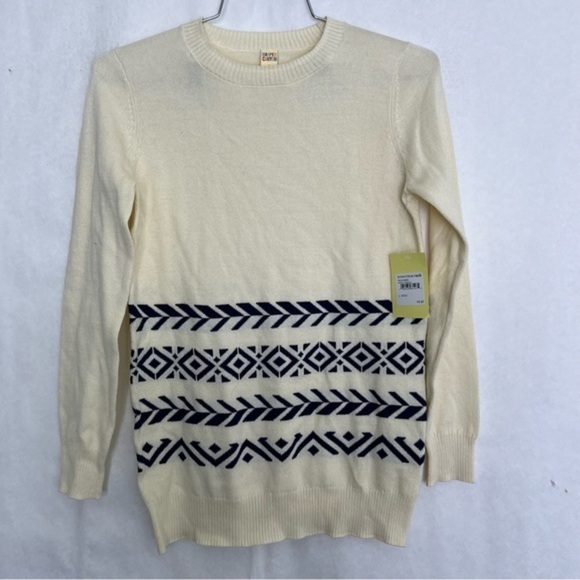 5/$25 Harper Cannon, girls cream sweater size large 10 12 - Picture 1 of 3